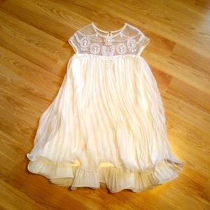 White embellished dress